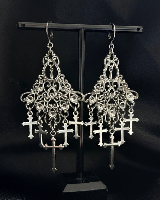 NO SAINTS EARRINGS