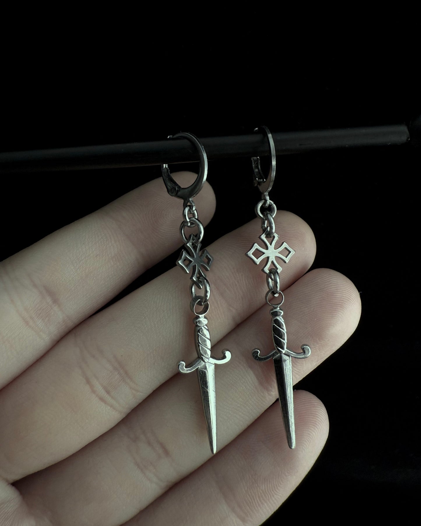 Poisoned Dagger earrings