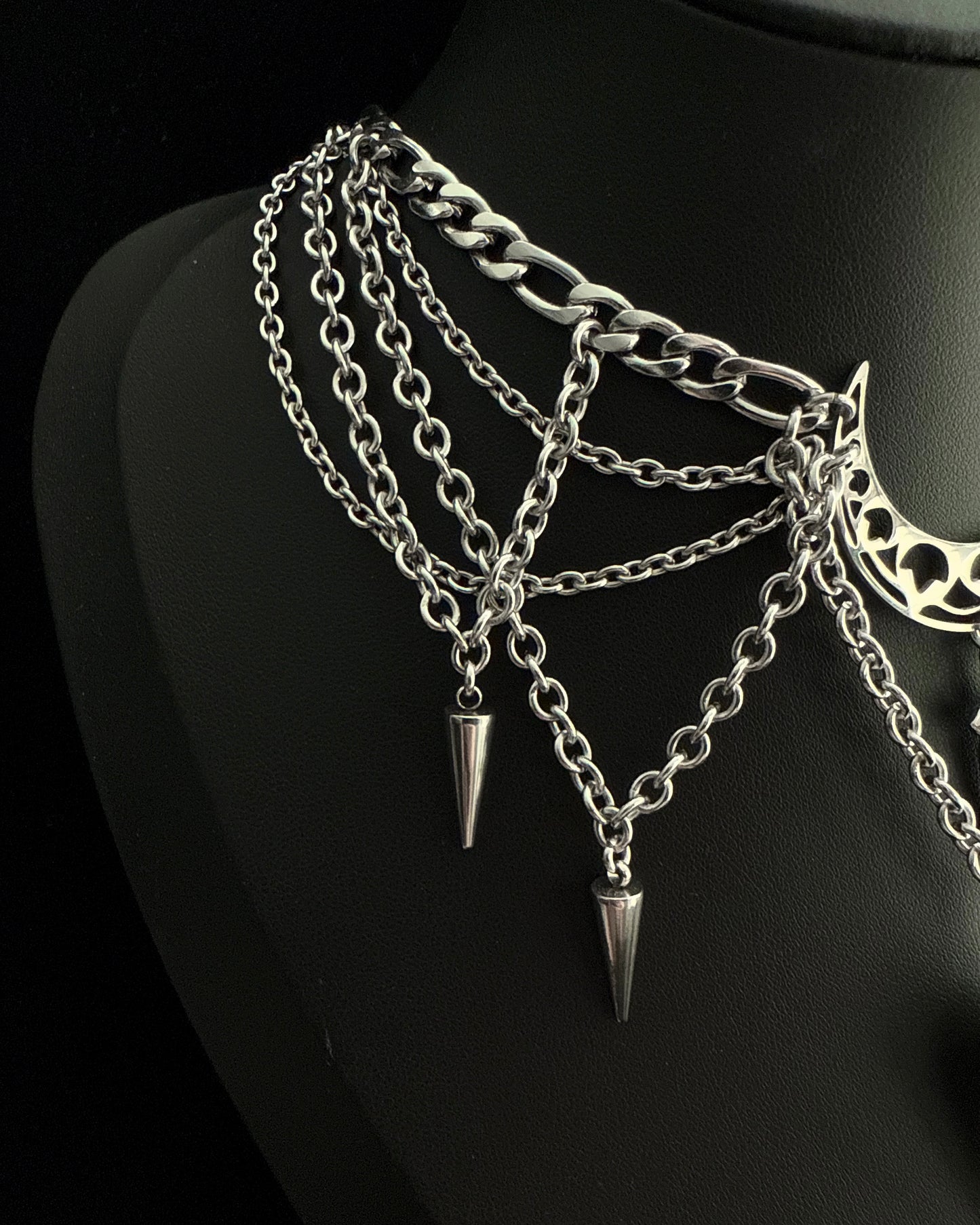 Spire of the Moon necklace