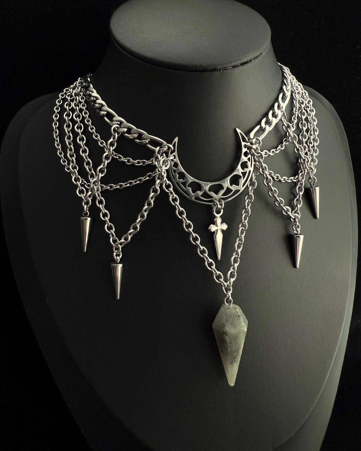 Spire of the Moon necklace