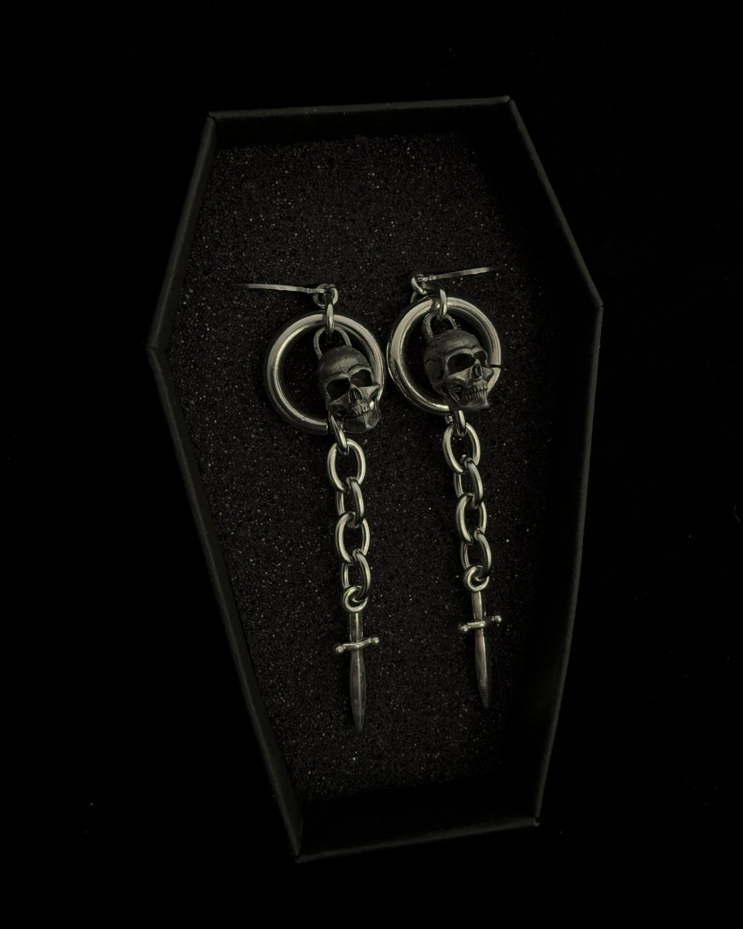 Death’s Blade earrings