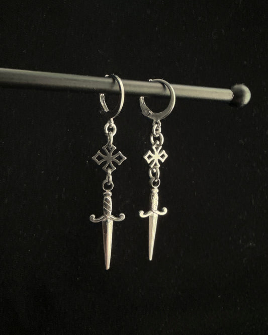 Poisoned Dagger earrings