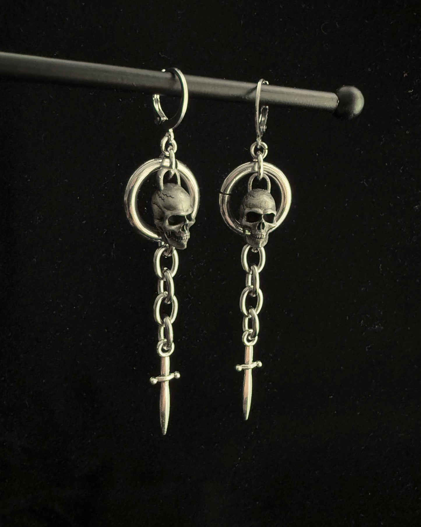 Death’s Blade earrings