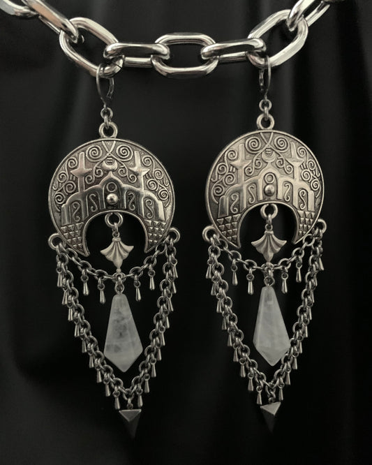 Grimoire earrings