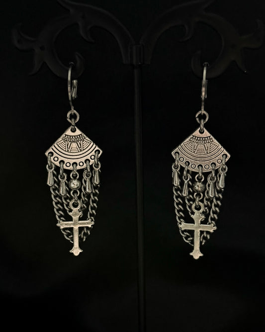 CROSS EARRINGS