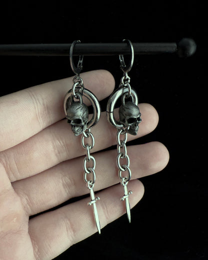 Death’s Blade earrings