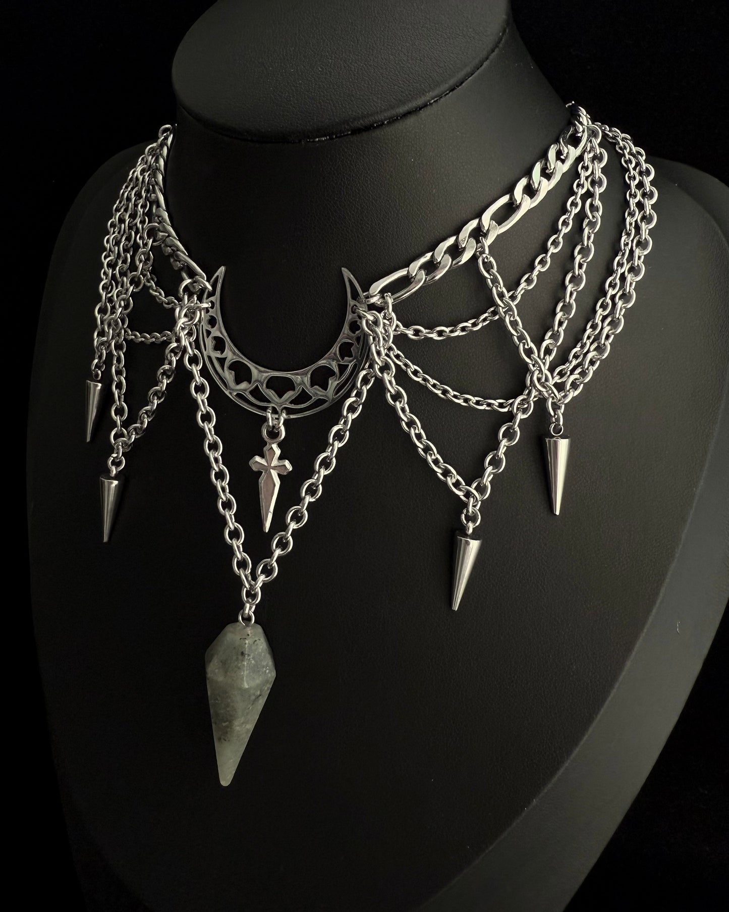 Spire of the Moon necklace