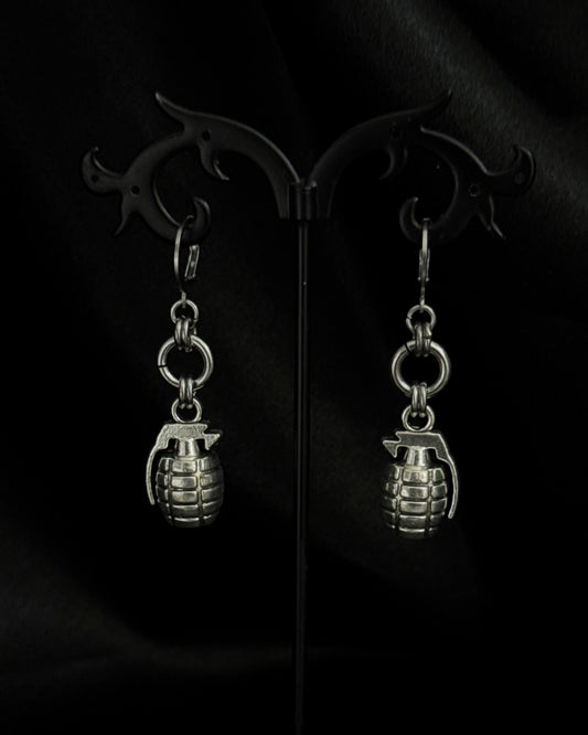 GRENADE EARRINGS
