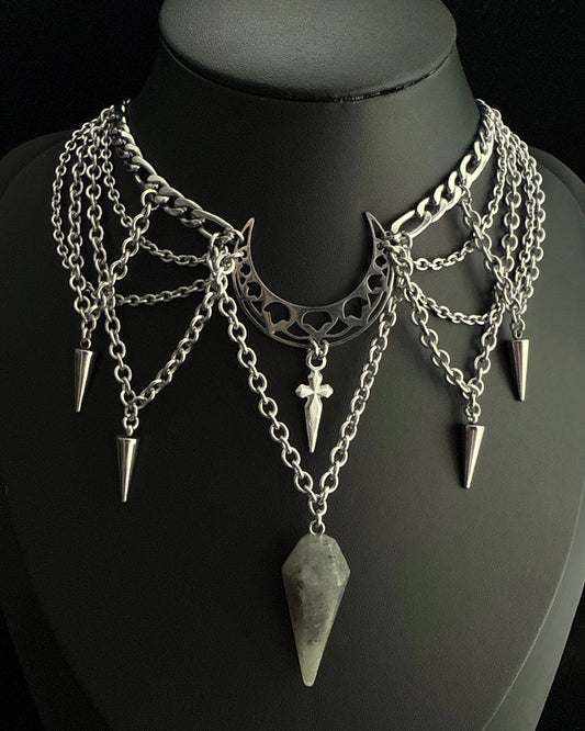 Spire of the Moon necklace