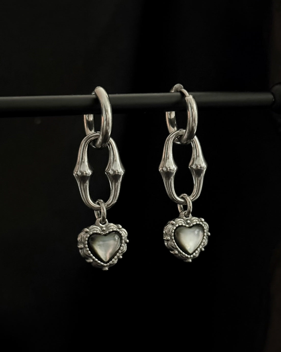 POISONED HEART EARRINGS