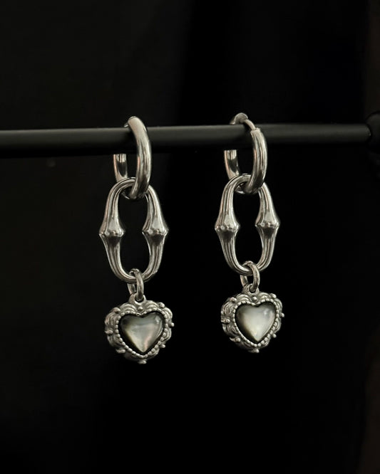 POISONED HEART EARRINGS