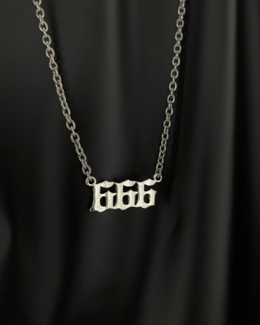 Number Of The Beast necklace