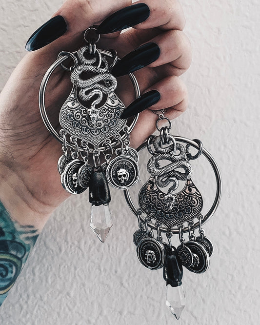 Memento Mori earrings