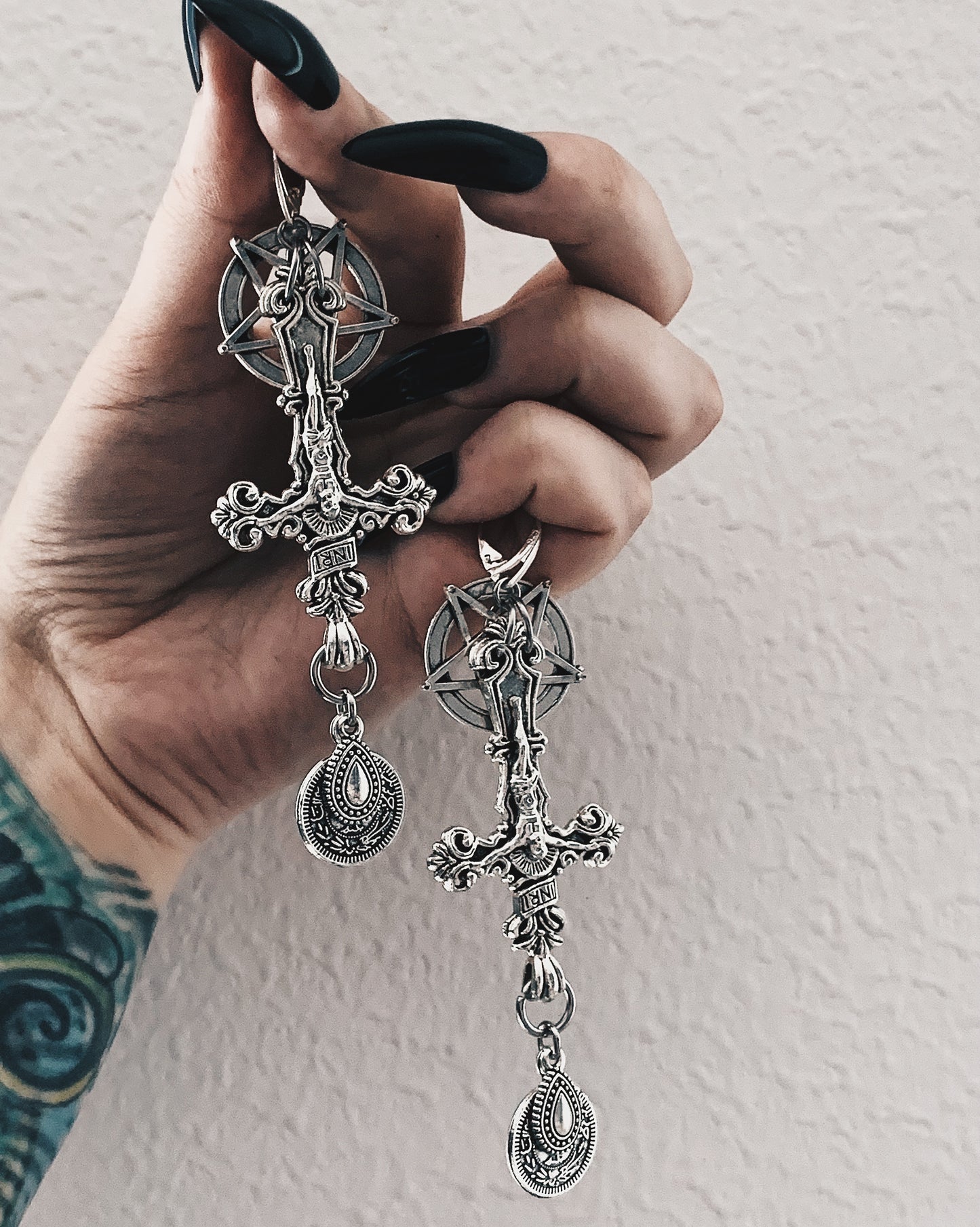 Temptation of Christ earrings