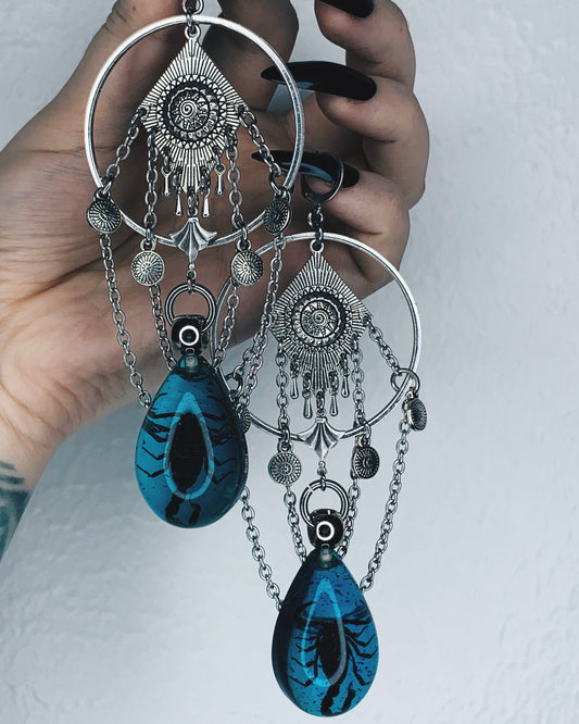 Blue Blood earrings