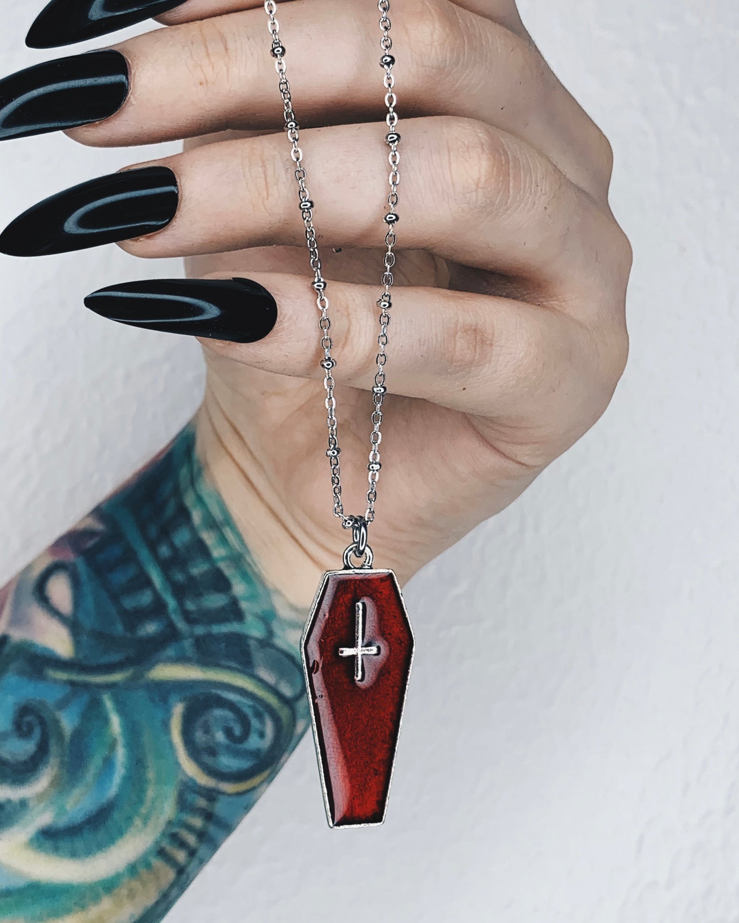 Coffin necklace